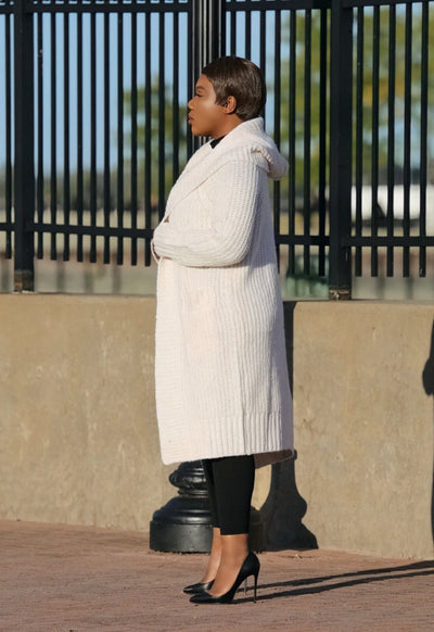 Longline Knit Cardigan