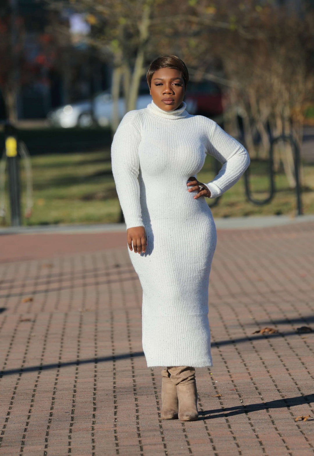Turtleneck Maxi Sweater Dress | ChloeRae Turtleneck Maxi Sweater Dress | ChloeRae