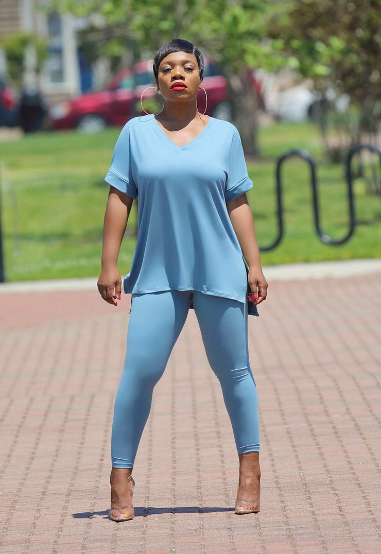 Legging And Top Set | Two Piece Matching Set | Chloerae ChloeRae Legging And Top Set | Two Piece Matching Set | Chloerae ChloeRae