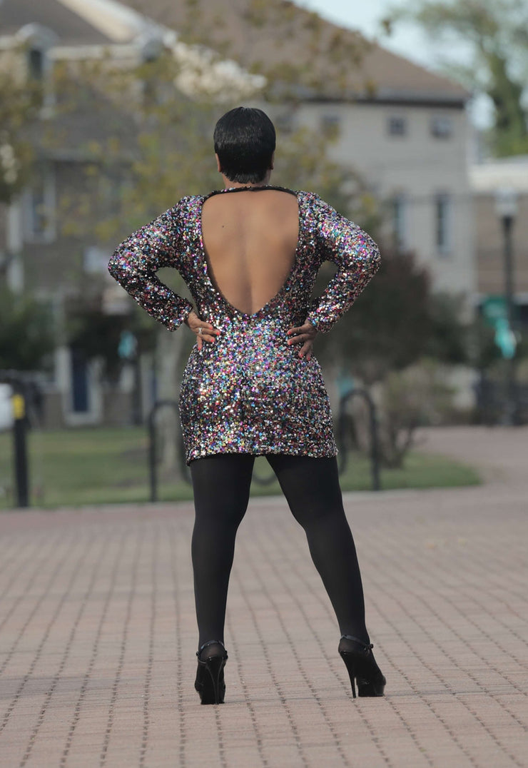 Long Sleeve Sequin Dress | ChloeRae Long Sleeve Sequin Dress | ChloeRae