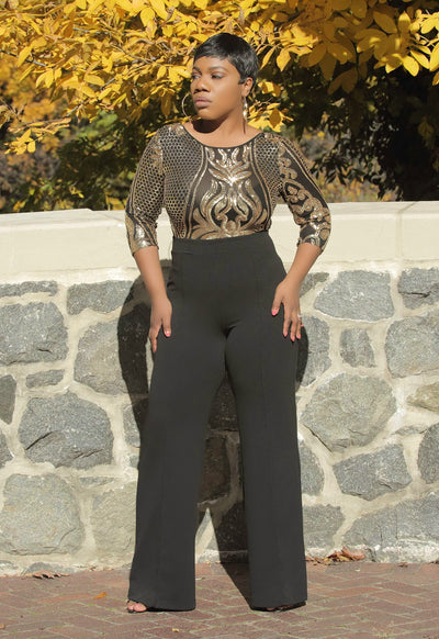Open Back Jumpsuit