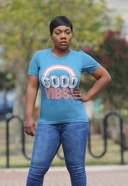 good vibes Women's Graphic T-Shirt